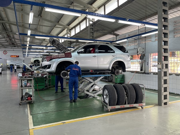 Toyota Hải Phòng đảm bảo an toàn, phục vụ khách hàng tốt hơn trong mùa dịch 1